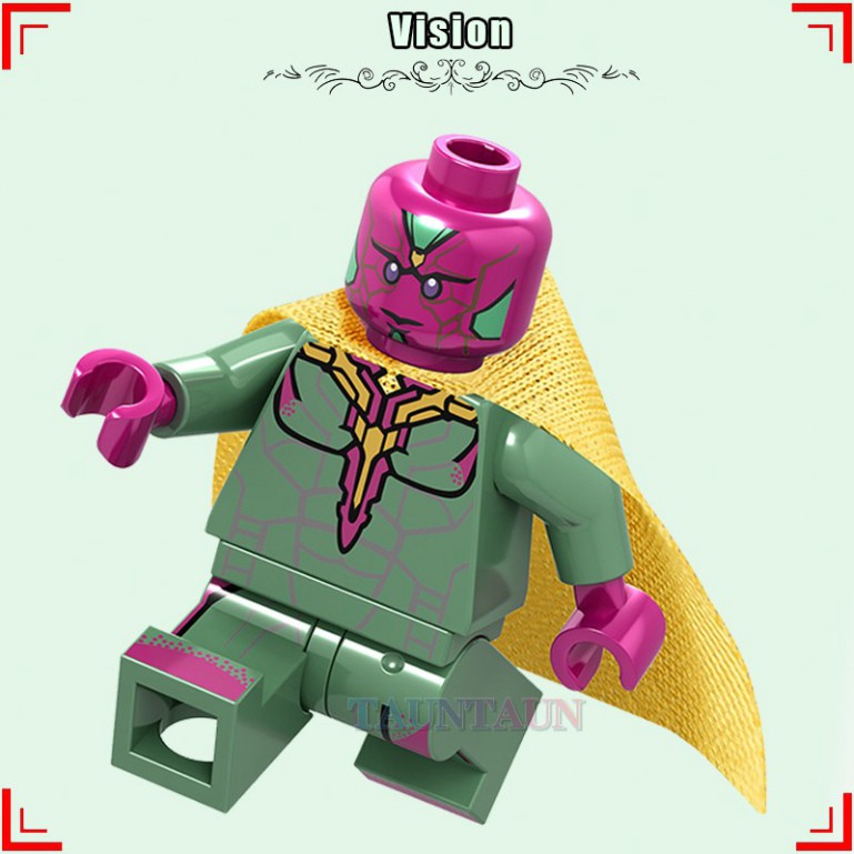 Mô Hình Đồ Chơi Lego Nhân Vật Siêu Anh Hùng Thanos Iron Man