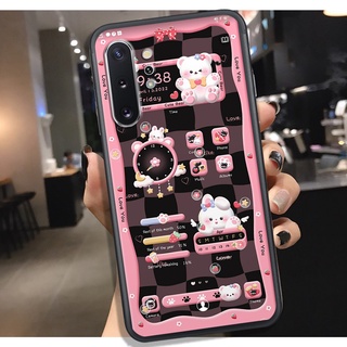 ỐP LƯNG SAMSUNG NOTE 8 - NOTE 9 - NOTE 10 - NOTE 10 PLUS , IN HÌNH GẤU & THỎ SIÊU CUTE.
