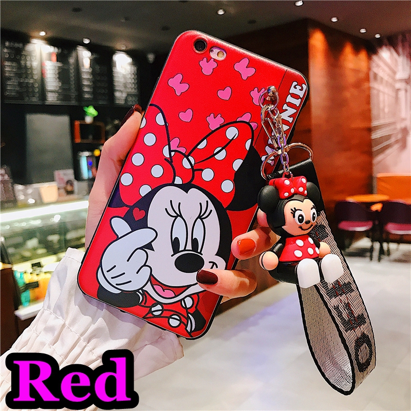 Cartoon Case Vivo V5 V5s Y67 Y55 Y53 Cute Mickey Minnie Phone Back Cover