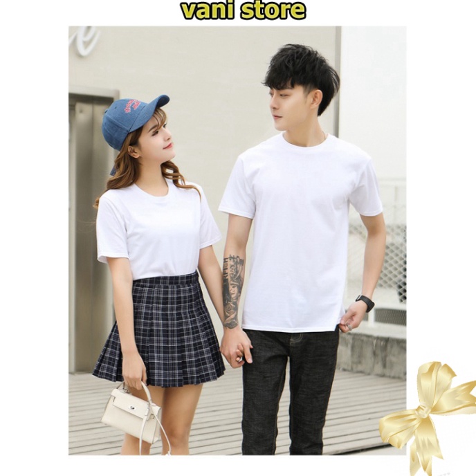 [Tặng Quà] Áo Thun Trơn Nam Nữ vải dày không xù lông nhiều màu . | BigBuy360 - bigbuy360.vn