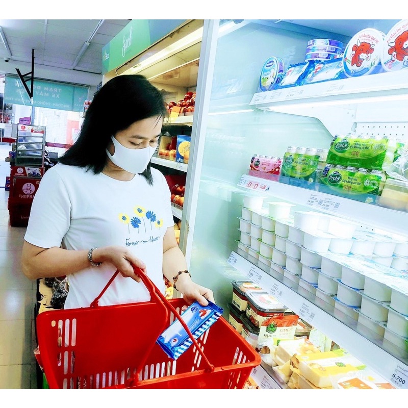 Date mới nhất - PHÔ MAI VUÔNG BELCUBE 3 vị Dâu/Socola/Vani