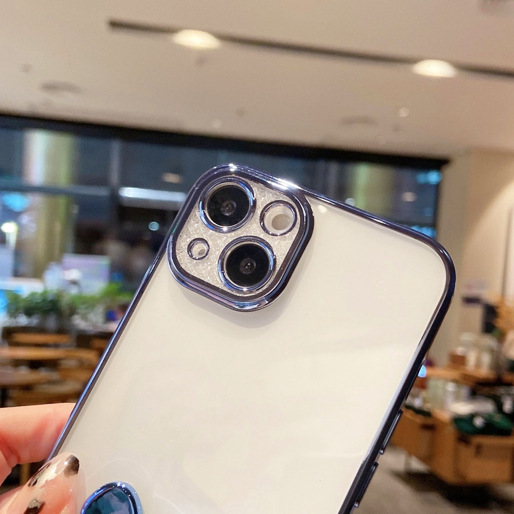 Ốp Điện Thoại Trong Suốt In Hình Gấu Sang Trọng Cho iphone 13 Pro Max i13 13pro 11 Pro Max i11 X XR Xs Max 7plus 8plus 12Pro 12 Pro Max