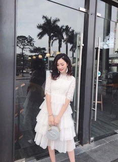 Đầm ren dự tiệc siêu xinh
