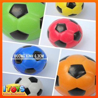 6 quả bóng 6 màu sắc - Đường kính 6,3cm | Đồ chơi cho bé, đồ chơi trẻ em chất lượng cao. ITOYS
