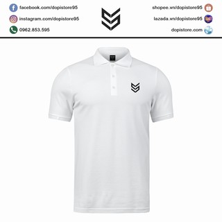 Áo thun DOPI Logo Polo - White