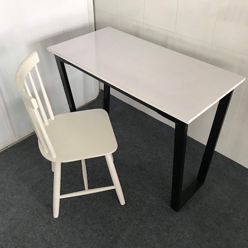 Bàn làm việc, học tập văn phòng, bàn chân U 50x100