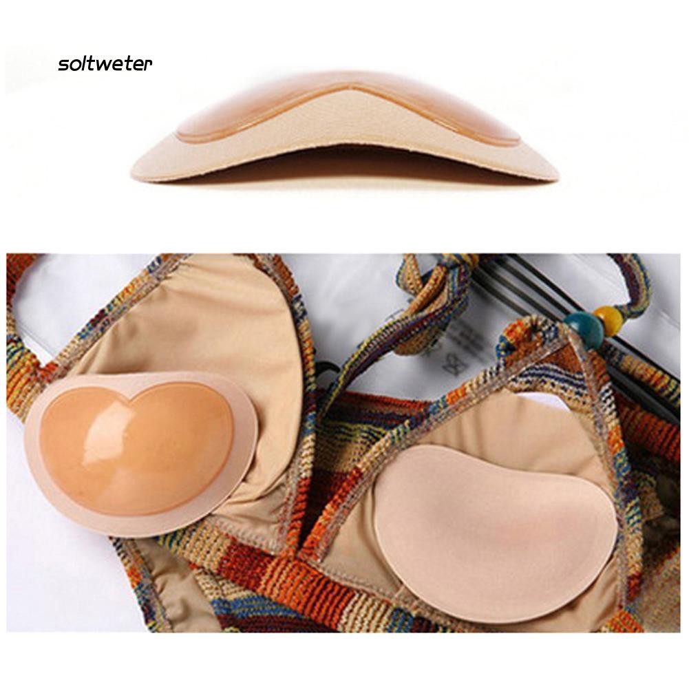 Bộ 2 miếng silicon nâng ngực hình trái tim dành cho nữ