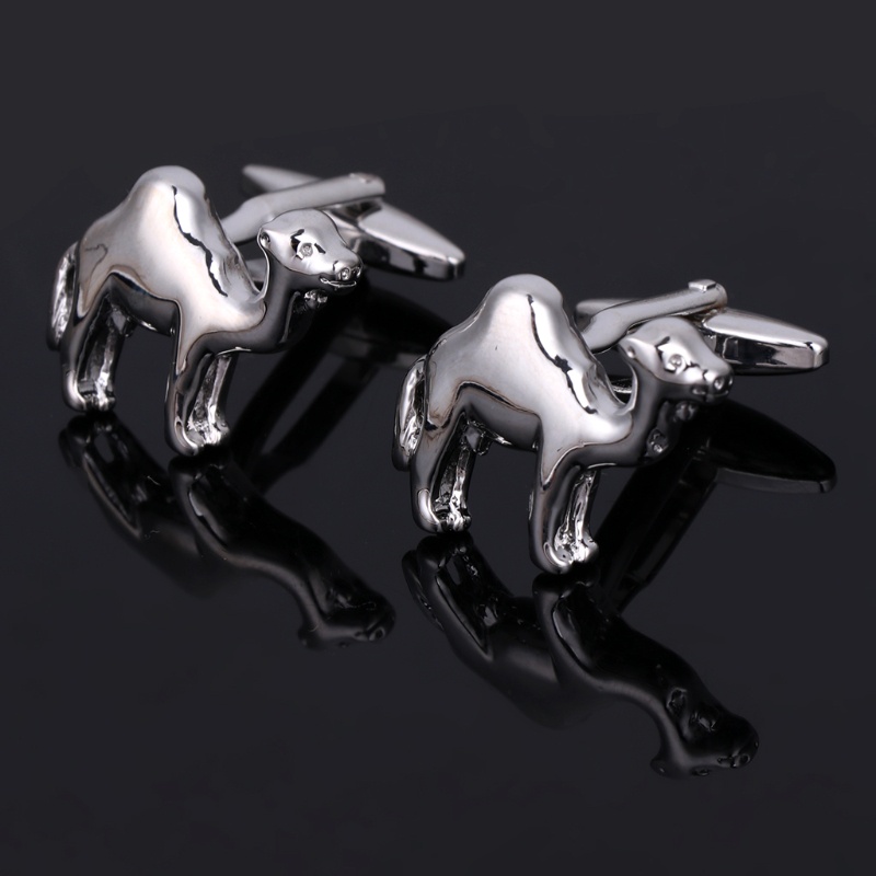 Khuy Măng Sét Cài Áo Sơ Mi Hình Lạc Đà Cho Chú Rể