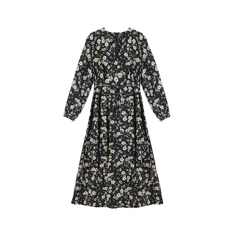 Đầm dài NRVP phong cách Pháp thời trang cho nữ