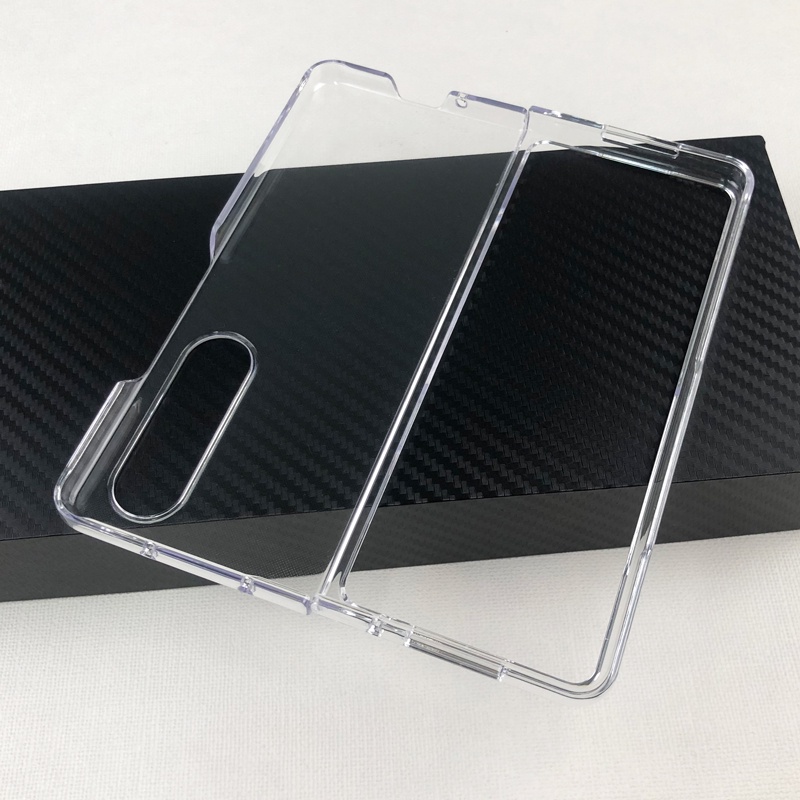 Ốp Điện Thoại PC Cứng Trong Suốt Bảo Vệ Toàn Diện Cho Samsung Galaxy Z Fold4 Fold3 Fold2 Fold 4 3 2 ZFold4 5G