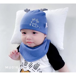 Set mũ yếm cho bé 0-12m MU016