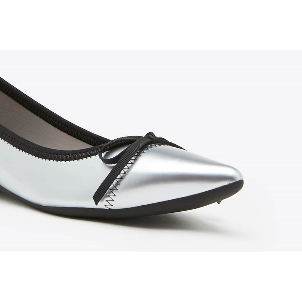 Giày đế bệt Pazzion Singapore chính hãng 2882-1 - SILVER