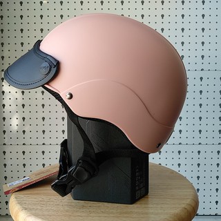 Mũ bảo hiểm 1/2 – Asia MT128 - Hồng phấn - Nhám