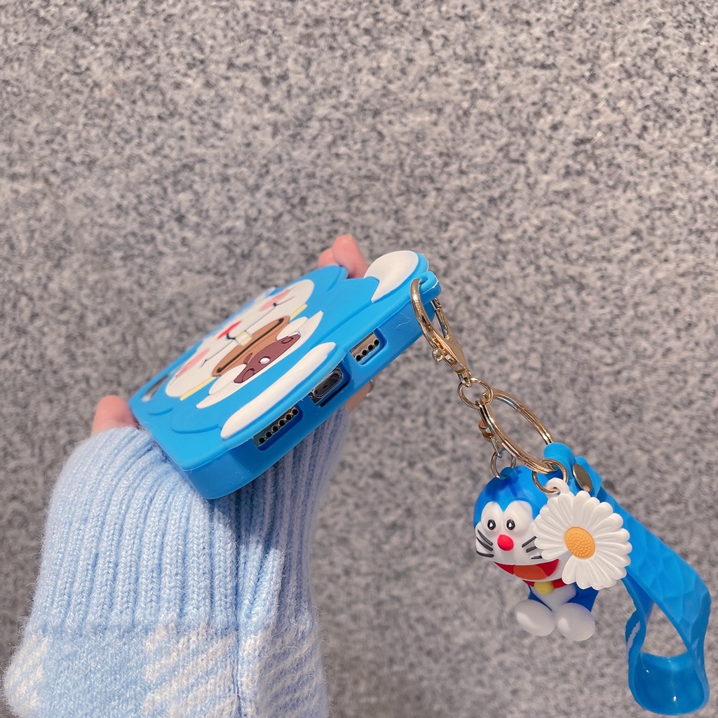 Ốp Điện Thoại Silicon Mềm In Hình doraemon Cho iphone 7 / 7 plus / x / xs max / x / 8 / 11 pro max / 12 pro / 12 pro max 13 pro max