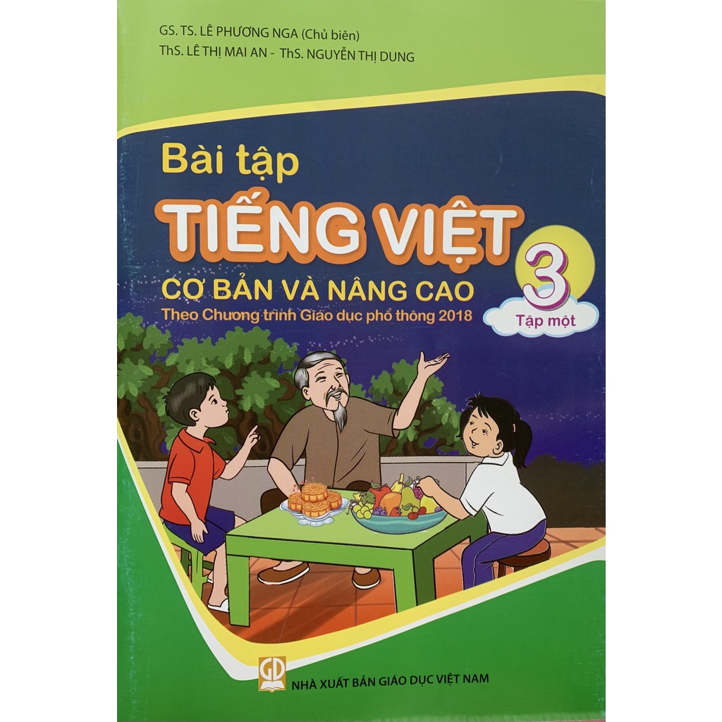Sách - Bài tập Tiếng Việt lớp 3 tập 1 cơ bản và nâng cao