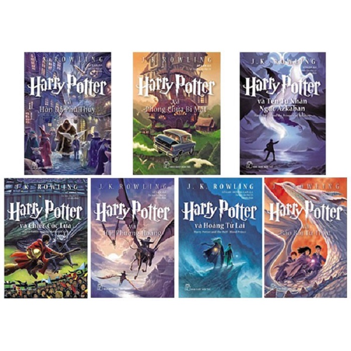 Sách: Combo Harry Potter (Trọn Bộ 7 Cuốn )