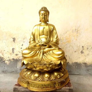 Tượng phật a di đà cao 41cm bằng đồng, tượng đồng adida, tượng phật, bán tượng phật, giá bán tượng phật, tượng phật bằng