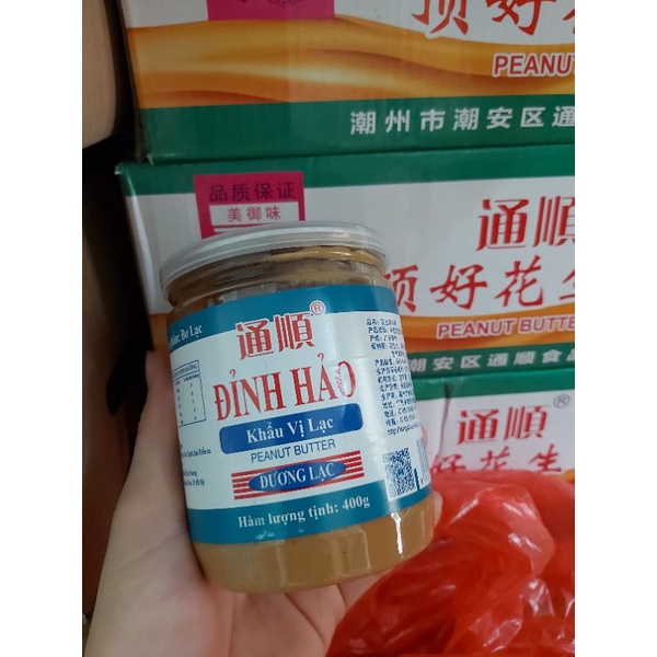 Bán sỉ 400g Bơ đậu phộng Lạc Đình Hảo