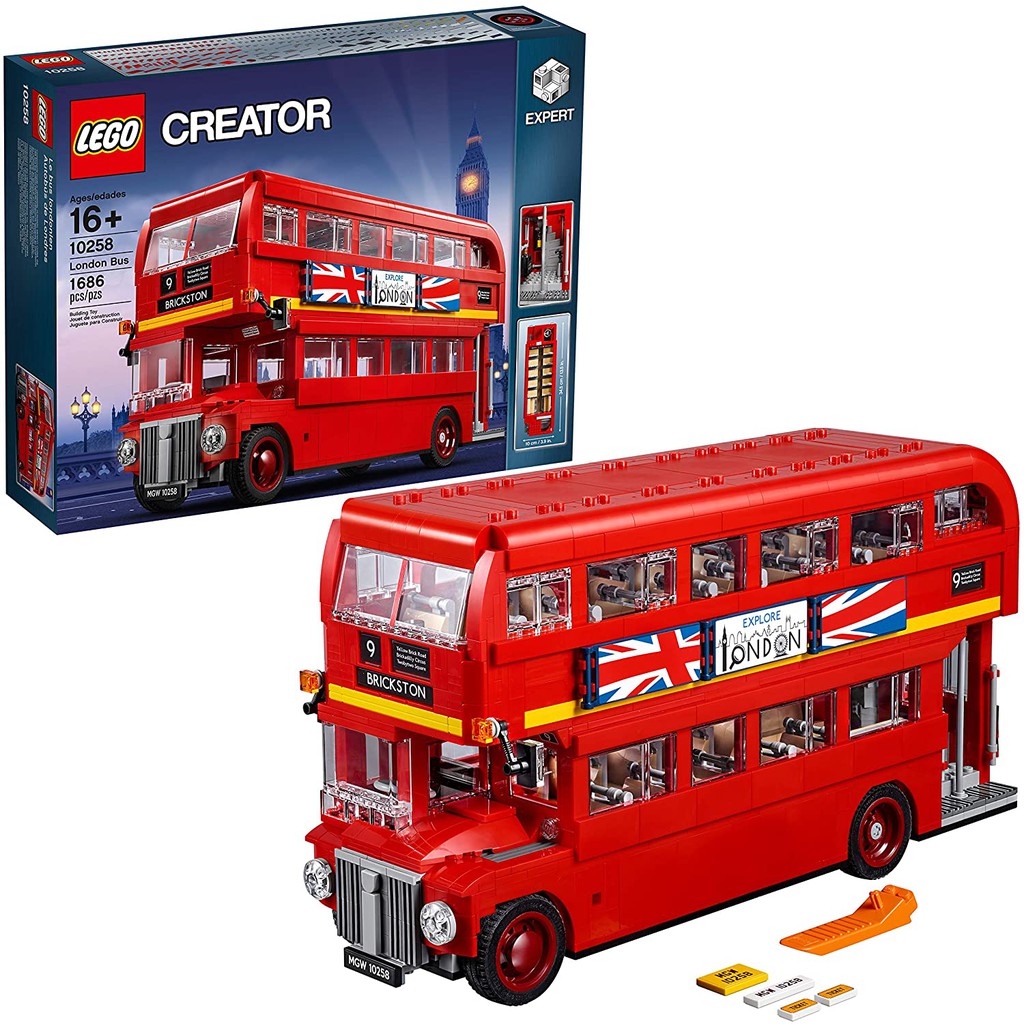 10258 Lego Creator Xe Buýt 2 tầng London - London Bus
