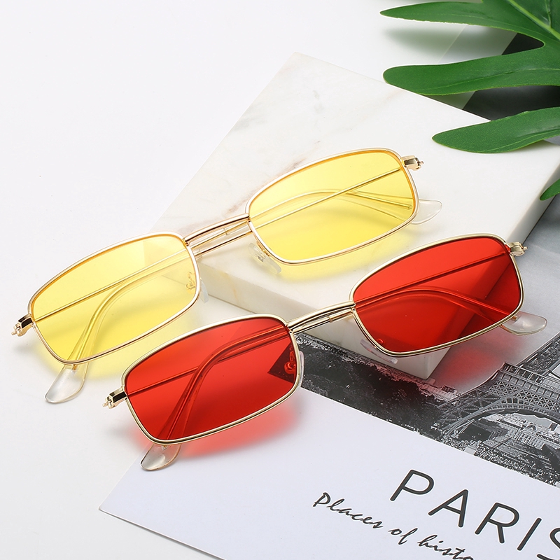 Fashion Trend Retro Sunglasses Square Ladies Small Square Shade Glasses Personality Women Korean Street Shot Sunglasses