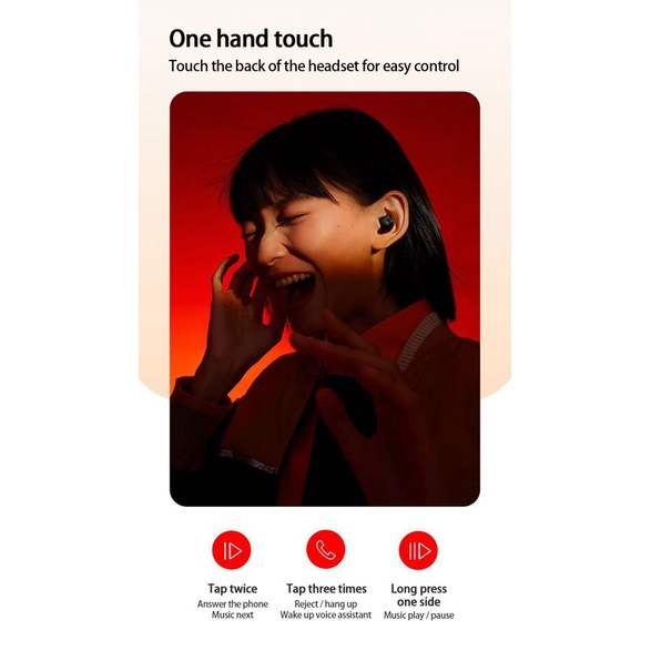Tai Nghe Không Dây Bluetooth 5.2 TWS Xiaomi Redmi Buds 3 Lite Youth Edition