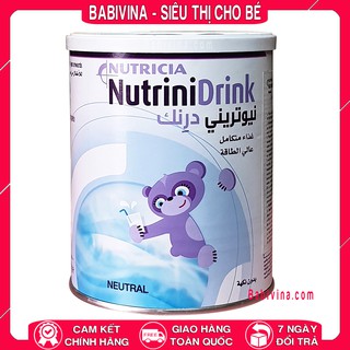 [LẺ GIÁ SỈ] Sữa Nutrinidrink Powder 400G Hương Neutral  | Hàng Chính Hãng Công Ty | NUTRINI DRINK