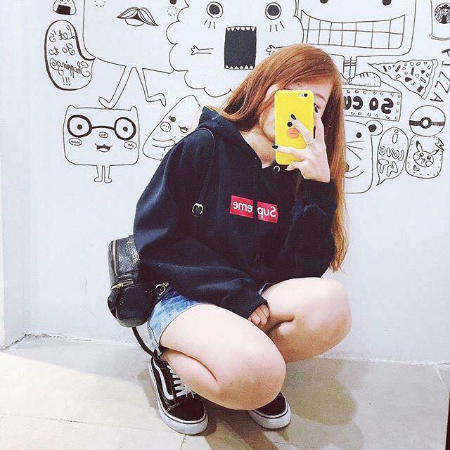 Áo nỉ Supper (Đen)