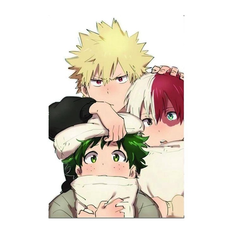 Tmdbyx Poster Dán Tường Trang Trí In Hình Nhân Vật Phim My Hero Academia Chất Lượng Cao