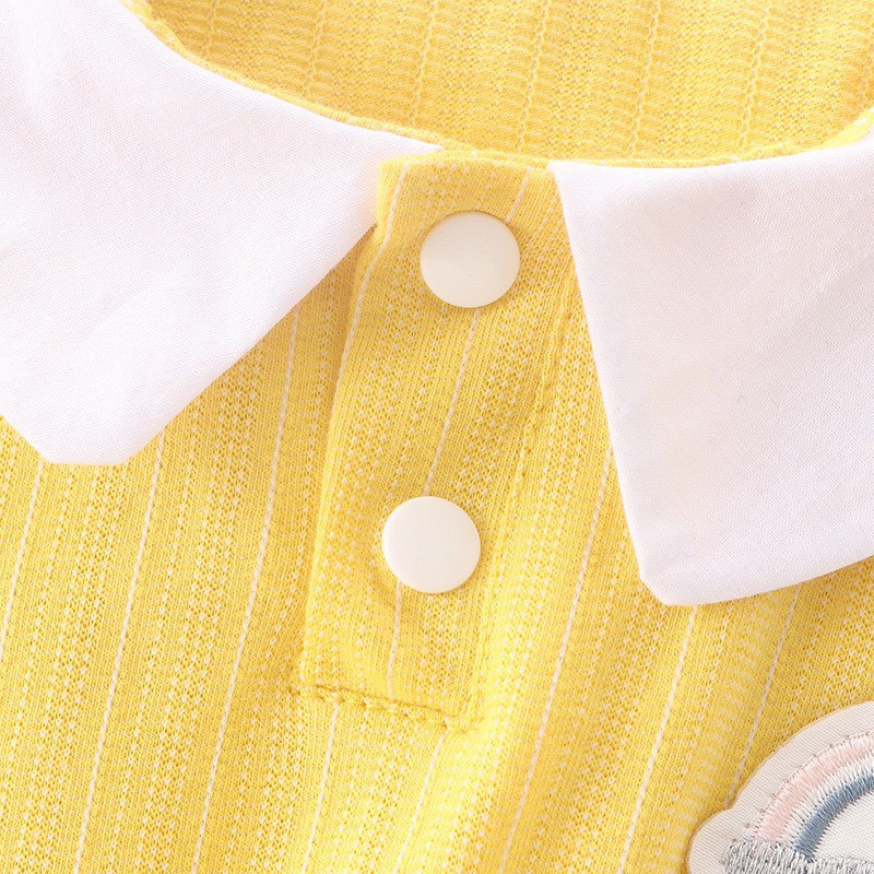 Body cộc tay cotton đũi siêu mát cao cấp cho bé trai bé gái mặc hè thu hàng Quảng Châu