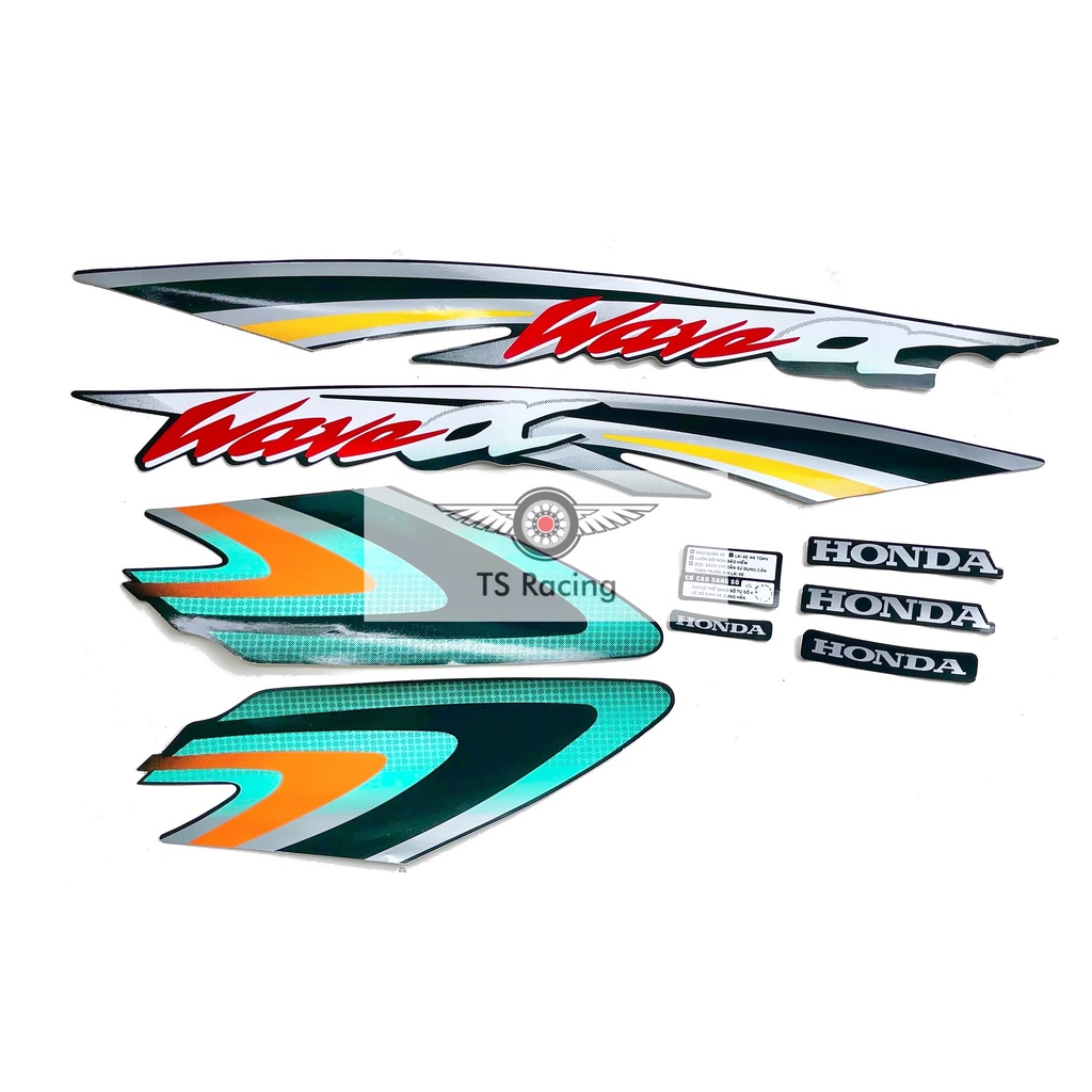 Tem dán xe wave alpha - wave 2000 - wave nhỏ