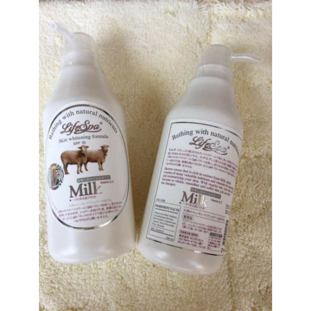 SỮA TẮM DÊ LIFESPA MILK THÁI LAN