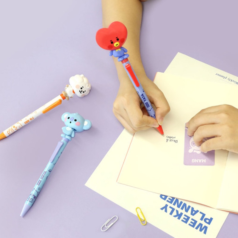 BT21 Baby Action Figure BallPen x Royche Official Goods