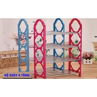 Combo 2 Kệ để giày dép đa năng 4 tầng