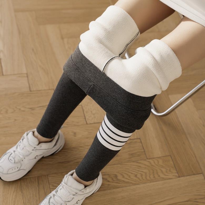 Quần lót lông legging dáng thể thao nữ siêu co giãn
