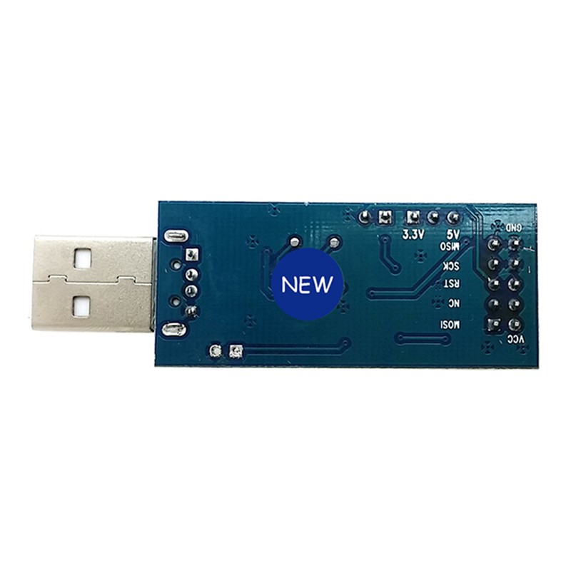 Usbasp Usb Isp 3.3v / 5v Avr Programm Usb Atmega8 Atmega128 New + 10pin Hỗ Trợ Win7 64bit