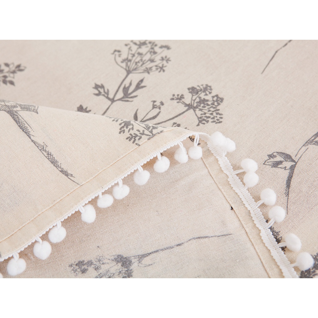 Tấm phủ chống bụi kích thước 70x170cm họa tiết hoa cho máy giặt/ tủ lạnh