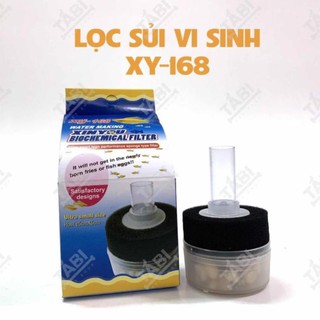 Lọc Sủi Vi Sinh Mini XY-168 2 Tầng Vật Liệu Lọc Có Thể Thay Thế Được