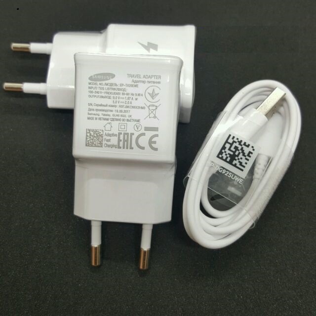 Bộ sạc nhanh Samsung Fast Charge💖FREE SHIP💖 Note 8, S9, S10, A30, A50, A70, A80..