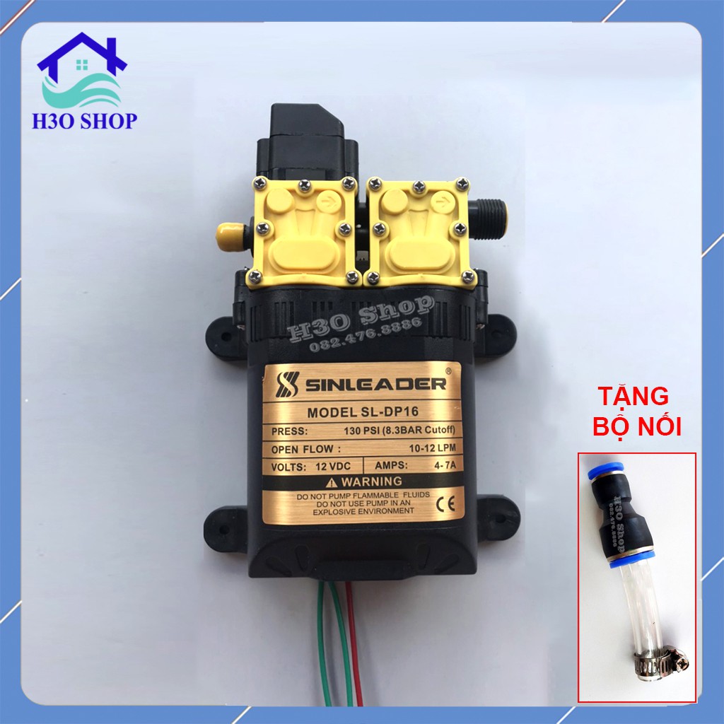 - 60W - Bơm Đôi Áp Lực 130PSI
