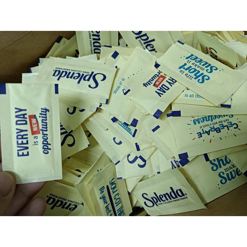 Combo gói Đường ăn kiêng Splenda cho người bệnh tiểu đường, ăn kiêng, Keto DAS, Sweetener Sugar Replacement.