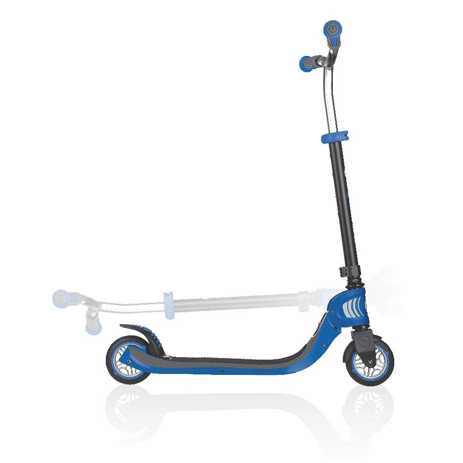 Xe trượt scooter Globber Flow Foldable 125 - Đen/Xanh dương