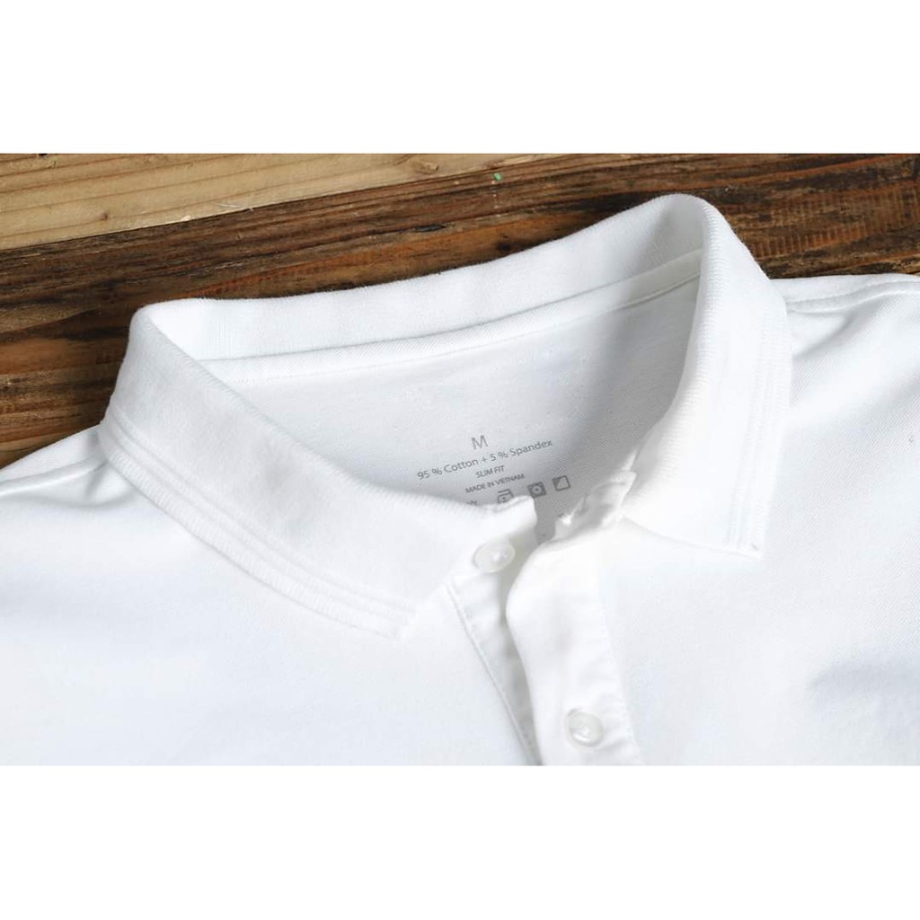 Áo Phông POLO CỔ BẺ, POLO TRƠN Nam, Dáng Ôm, thời trang cao cấp, chất cotton cực mát 4 màu trơn | BigBuy360 - bigbuy360.vn