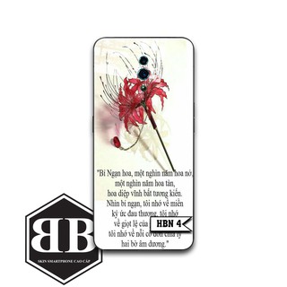 Ốp lưng kính cường lực hoa bỉ ngạn đẹp cho Oppo Reno / Reno 2 / Reno 3 / Reno10x / Reno Z / Reno 2F / Reno 2Z