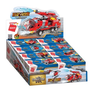 BỘ ĐỒ CHƠI XẾP HÌNH QMAN 1805- Biệt Đội Cứu Hoả