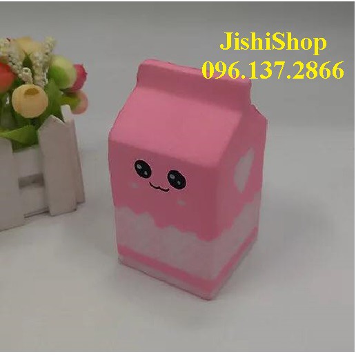 Squishy Big Milk Box(Squishy Hộp Sữa To Đùng)  chuyên sỉ