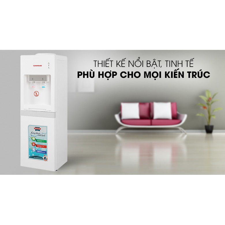 CÂY NƯỚC NÓNG LẠNH SUNHOUSE SHD9612-HÀNG CHÍNH HÃNG