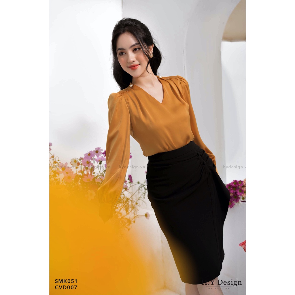 Áo khuy vai cao cấp H.Y Design SMK0511