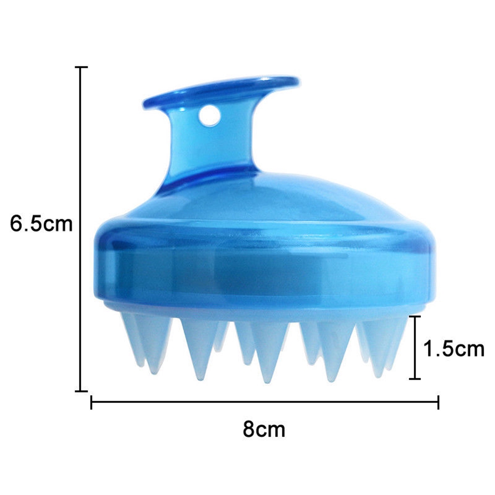 Dụng cụ massage da đầu &amp; gội đầu bằng silicon giảm stress