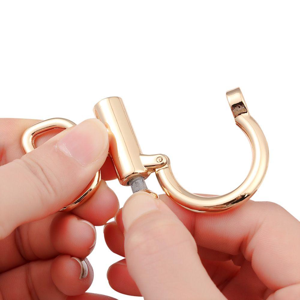 Khóa Chữ D Bằng Hợp Kim Kẽm Tháo Rời Được Cho Túi Xách