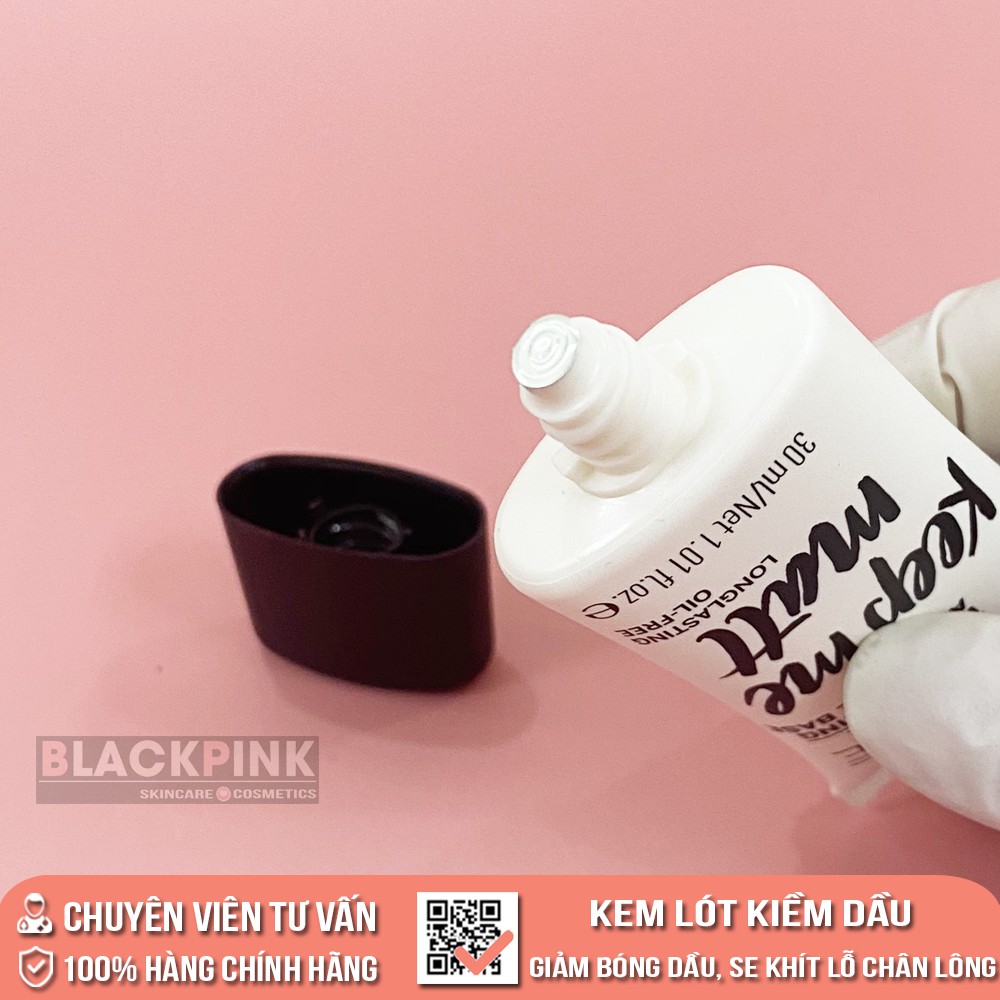 Kem lót Catrice Prime and Fine Pore Refining Anti-Shine Base Catrice giúp se khít lỗ chân lông, kiềm dầu trên da